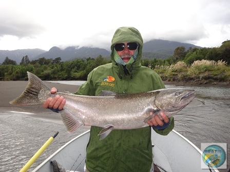 Fotos da pesca esportiva em Chaiten no Chile